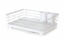CARLA HOME Dish Drying Rack for Kitchen Counter with Removable Drip Tray, Utensil Holder and Cutlery Organizer-2050057500199358473