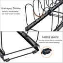 CARLA HOME Expandable Pot and Pan Organizer Rack for Cabinet with 10 Adjustable Dividers, Lid & Cookware Holder for Kitchen Pantry or Countertop Storage-2050057500530708482