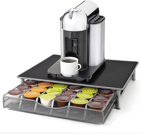 CARLA HOME K-Cup Coffee Pod Drawer for 36 Coffee Pods Storage for Home Kitchen Counter Organizer-2050057500685897728