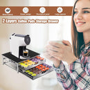 CARLA HOME K-Cup Coffee Pod Drawer for 72 Coffee Pods Storage for Home Kitchen Counter Organizer-2050057500866252801