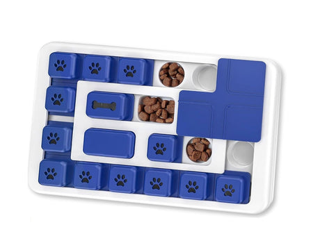 CARLA HOME Interactive Dog Puzzle Toy Slow Feeder Treat Dispenser for Dogs & Cats-2050057508600549385