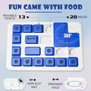 CARLA HOME Interactive Dog Puzzle Toy Slow Feeder Treat Dispenser for Dogs & Cats-2050057508600549380