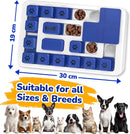 CARLA HOME Interactive Dog Puzzle Toy Slow Feeder Treat Dispenser for Dogs & Cats-2050057508600549381