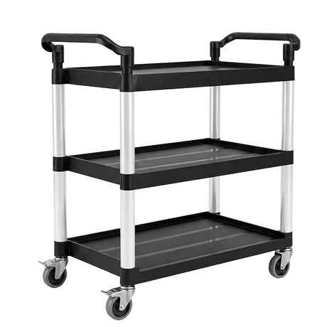 Monvelo Tool Trolley Cart Rolling Utility Storage Organiser Garage Workshop-2050056775838863368