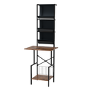 Levede Tall Record Player Stand Vinyl Storage Up to 200 Albums Turntable Rack-2050056774895144969