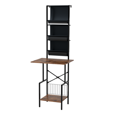 Levede Tall Record Player Stand Vinyl Storage Up to 200 Albums Turntable Rack-2050056774895144969