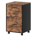 Levede 3-Drawer File Cabinet Mobile Filing Storage Cabinet Organiser Home Office-2050056775276826632