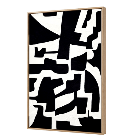 Yezi Modern Wall Art Canvas Abstract 80×120cm Framed Artwork Home Office Decor-2050059007950983176
