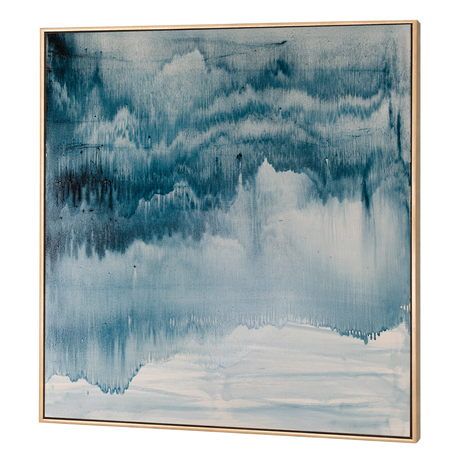 Yezi  Wall Art Canvas Modern Abstract 80×80cm Framed Artwork Home Office Decor-2050059007254728712