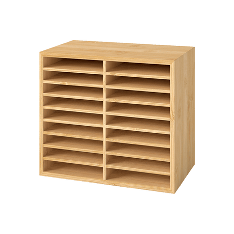 Levede Bamboo Marker Organizer Large Capacity Holder-2029387216006025224