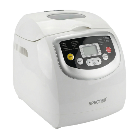 Spector 19 Program Automatic Bread Maker Machine Oven Non Stick Home Bakehouse-2050056759418163208