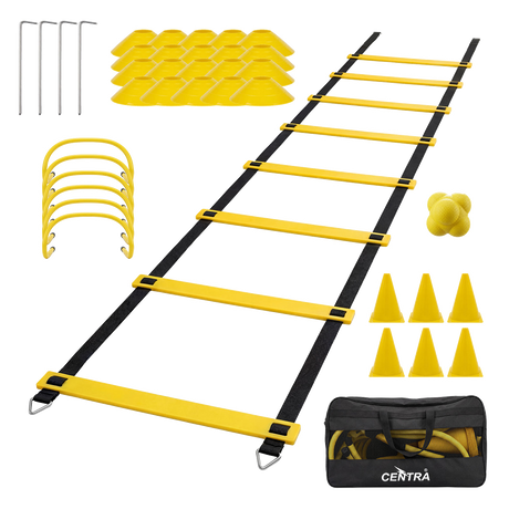 Centra 39Pcs Speed Agility Training Set Soccer Training Equipment Agility Ladder-2050059020148019208