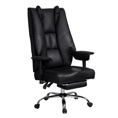Levede Heavy Duty Office Chair Tall PU Leather High Back Computer Work Seat-2050056783036289032