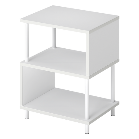 Levede Modern Side Table 3‑Tier Storage Bedside Table-2050056752447229960