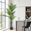 Artiss 180cm Artificial Palm Tree Faux Trees Indoor Decor Artificial Plants Lifelike Plant 1.8M