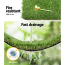 Prime Turf Artificial Grass 20mm 2mx5m Synthetic Fake Lawn Turf Plastic Plant 4-coloured