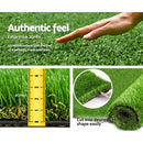 Prime Turf Artificial Grass 40mm 2mx5m Synthetic Fake Lawn Turf Plastic Plant 4-coloured