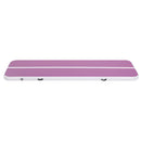 Everfit 3M Air Track Gymnastics Tumbling Exercise Yoga Mat W/ Pump Inflatable Purple