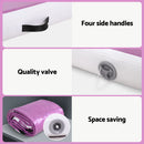 Everfit 3M Air Track Gymnastics Tumbling Exercise Yoga Mat W/ Pump Inflatable Purple