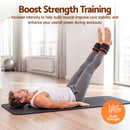 Everfit Adjustable Ankle Weights, 1 Pair (0.9-4.55Kg) Removable Sandbags for Women & Men, Wrist Weights & Leg Weights for Home Gym, Pilates, Walking, Strength Training