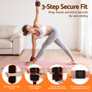 Everfit Adjustable Ankle Weights, 1 Pair (0.9-4.55Kg) Removable Sandbags for Women & Men, Wrist Weights & Leg Weights for Home Gym, Pilates, Walking, Strength Training