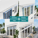 Instahut Window Door Awning 0.4mx3m Transparent