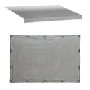 Weisshorn 12ft Caravan Awning Fabric & Privacy Screen RV Roll Out Sun Shade 3.4M
