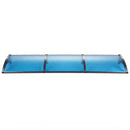 Instahut Window Door Awning 1mx3m Blue