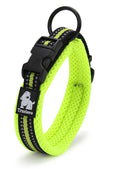 True Love Heavy Duty Reflective Dog Collar - Yellow, 3XL-1962324879000866816
