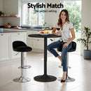 Artiss Bar Table and Stools Set Dining Desk Kitchen Chairs Cafe Pub