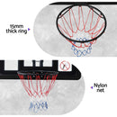 Everfit 43-Inch Wall Mount Kids Basketball Hoop Backboard Indoor Outdoor Sports