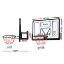 Everfit 43-Inch Wall Mount Kids Basketball Hoop Backboard Outdoor Sports