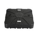 Instahut Outdoor Umbrella Base 2 Fillable 60kg Cantilever Umbrella Base with Wheels 84cm