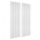 Artiss Blockout Curtains 2X 132x213cm Light Filtering Window Drapes Rod Pocket