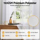 Artiss Blockout Curtains 2X 132x213cm Light Filtering Window Drapes Rod Pocket