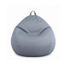 Artiss Outdoor Bean Bag Chair Cover (No Filler) Splash-Proof Beanbag Sofacover for Adults Teens Kids Stuffable Bean Bag Cover for Patio Poolside Relaxing, Grey
