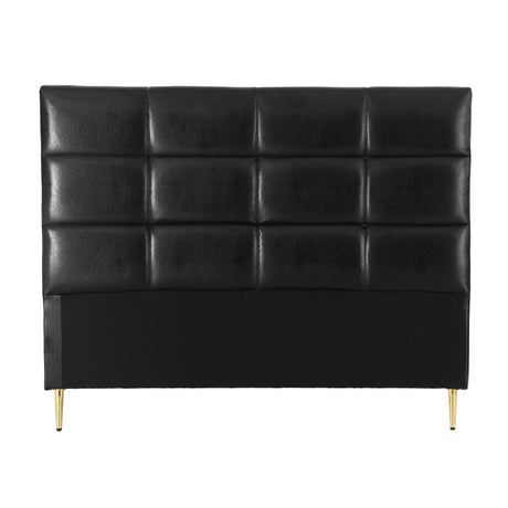 Artiss Bed Headboard Queen Bedhead PU Leather Black