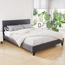 Artiss Bed Frame Queen Size Charcoal NEO