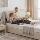 Artiss King Bed Frame Gas Lift Storage 3 Drawers Adjustable Headboard Platform Base