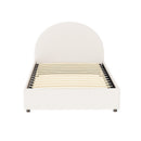 Artiss Bed Frame Gas Lift Strorage Beds Base Platform Boucle Fabric King Single ELLA