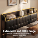 Artiss Queen Bed Frame with Storage Headboard SAA Certified Charging Station