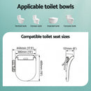 Cefito Smart Electric Bidet Toilet Seat Cover D-Shape SIAA Material Certified