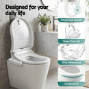 Cefito Smart Electric Bidet Toilet Seat Cover D-Shape SIAA Material Certified