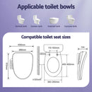 Cefito Electric Bidet Toilet Seat Cover Heated Warm Water Dryer LED Night Light
