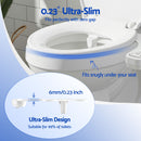 Cefito Ultra-Slim Bidet Attachment Detachable Bidet with Self-Cleaning Dual Nozzle Non-Electric Adjustable Water Pressure, Cold Water Toilet Bide