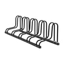 Weisshorn 5 Bike Floor Stand Rack Fits 20"-29" MTB Tires for Garage Storage