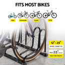 Weisshorn 6 Bike Floor Stand Rack Fits 20"-29" MTB Tires for Garage Storage