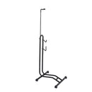 Weisshorn 4-in-1 Bike Parking Stand Vertical Floor Storage Rack for 24"-27.5" Bicycles, Adjustable Height Repair Maintenance Stand, Stable Indoor Garage Space Saver with Non-slip Rubber Feet