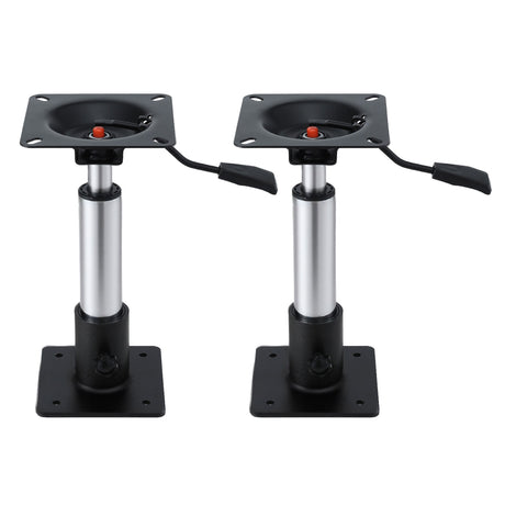 Seamanship Boat Seat Pedestal 34–46cm Adjustable Gas Lift 360 Degrees Swivel 2 Pack