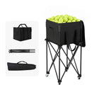 Everfit Foldable Tennis Hopper Stand with Wheels Holds Up to 150 Balls